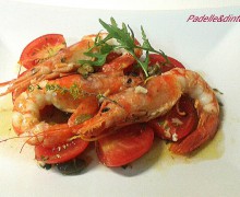 GAMBERONI CON POMODORINI ALLE ERBE GAMBERONI CON POMODORINI ALLE ERBE