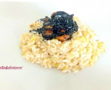 RISOTTO AI PORRI E PROSECCO CON FRUTTI DI MARE