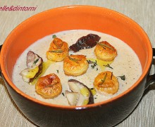 VELLUTATA DI PORCINI E SFOGLIATINE AROMATICHE