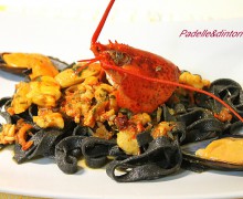 FETTUCCINE AL NERO ASTICE E COZZE