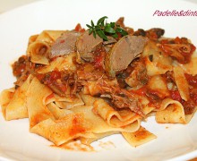 PAPPARDELLE CON IL COLOMBACCIO ALLA MODA DI SAN MINIATO