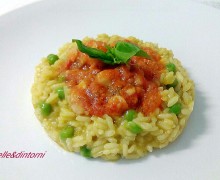 RISOTTO PISELLI E RAGU' DI SCORFANO