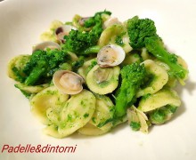 ORECCHIETTE CON CIME DI RAPA E LUPINI DI MARE