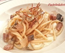 VERMICELLI CON CREMA DI PECORINO E CARCIOFI