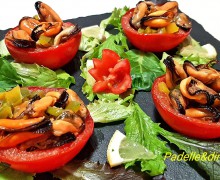 COPPE DI POMODORI ALLE COZZE