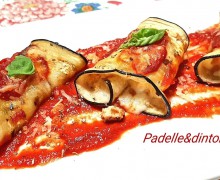 INVOLTINI DI MELANZANE AL PECORINO