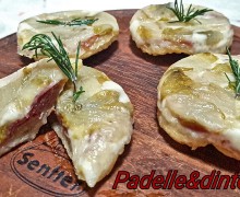 TATIN PROSCIUTTO CRUDO E INDIVIA .