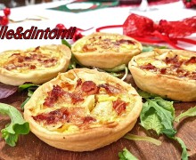 QUICHE DI MELE E SPECK