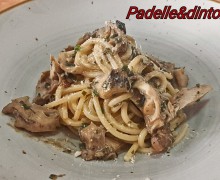 SPAGHETTONI CON FEGATI DI SEPPIA (ricetta dello Chef pluristellato Massimiliano Alajmo)