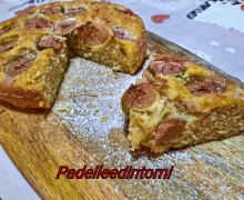 TORTA FRANGIPANE FICHI E MANDORLE