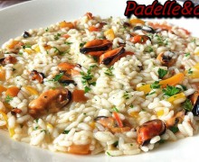 RISOTTO COZZE E PEPERONI