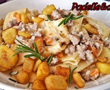 PACCHERI CON PATATE E ROSMARINO