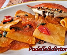 PACCHERI AL GRANCHIO BLU PACCHERI AL GRANCHIO BLU