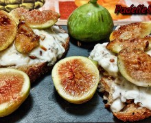 CROSTONE NOCCIOLE GORGONZOLA E FICHI CROSTONE NOCCIOLE GORGONZOLA E FICHI