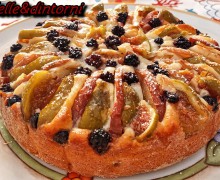 TORTA DI FICHI MORE E MELE TORTA DI FICHI MORE E MELE