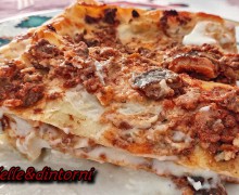 LASAGNE RAGÙ DI CINGHIALE E FUNGHI
