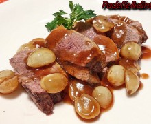 PETTO D'ANATRA CON L'UVA