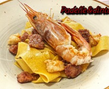 PAPPARDELLE COTECHINO E GAMBERI