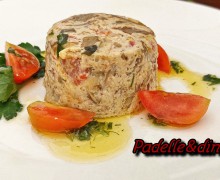 FLAN CARCIOFI E GAMBERI.