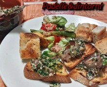 ACCIUGHE MARINATE PINOLI NOCI ZESTE DI LIMONE